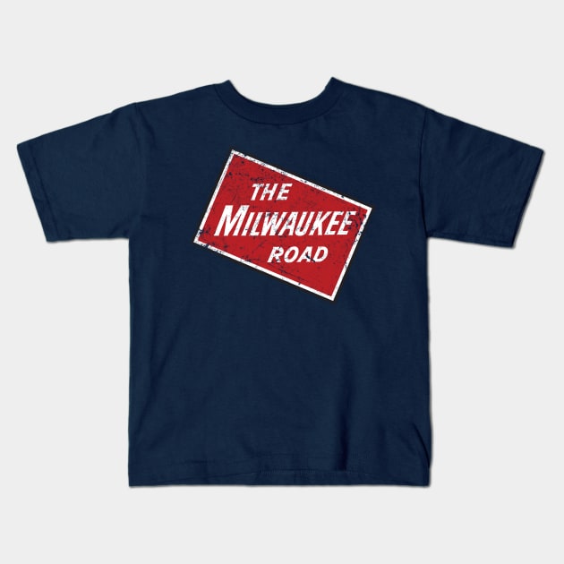 Milwaukee Road Kids T-Shirt by MindsparkCreative